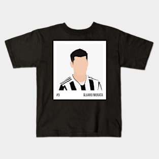 Álvaro Morata Minimalistic Camera Film Kids T-Shirt